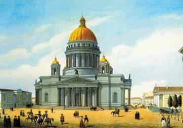 Старый СПб. Исаакиевский собор