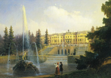 Айвазовский. Петергофский дворец