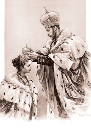 Коронация Николая II и Александры Федоровны